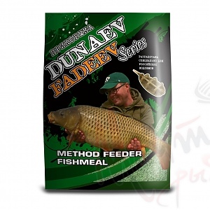 ПРИКОРМКА DUNAEV-FADEEV 1кг METHOD FEEDER FISHMEAL